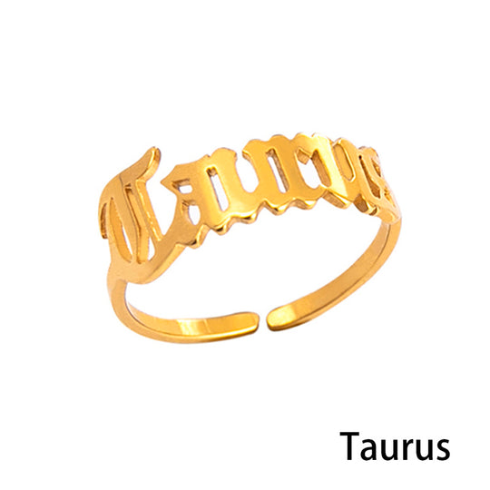 “Horoscope Fashion Ring”