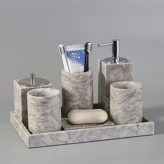 “Hotel Marble Bathroom Accessories”