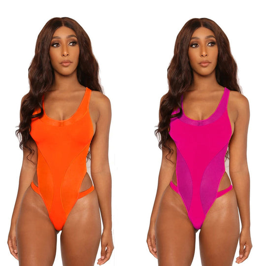 “Angela Hip Holster Swimsuit”