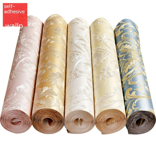 Self-adhesive Non-woven 3D Fine Pressing Wallpaper