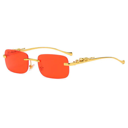 “Rimless Square Fashion Sunglasses”