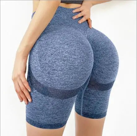 “Farrah High Waisted Yoga Shorts”