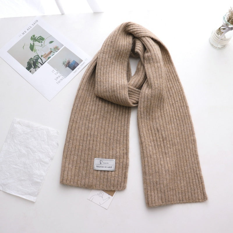 “Warm Wool Scarf”