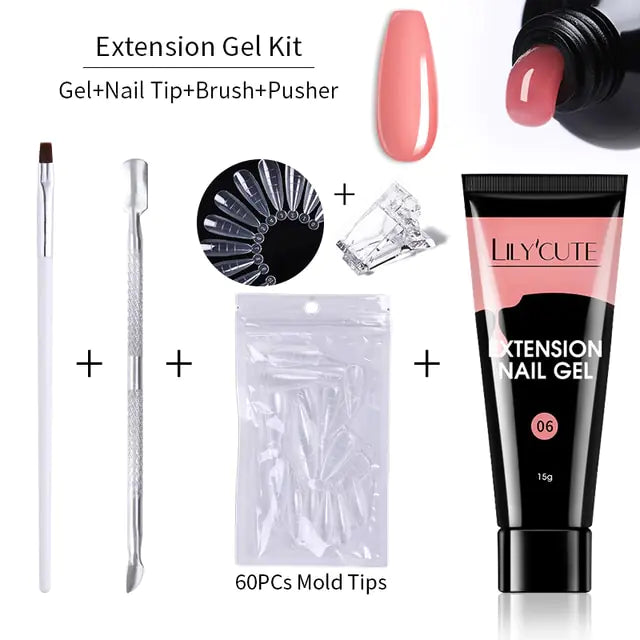 “Lily’Cute Polygel Extension Kit”