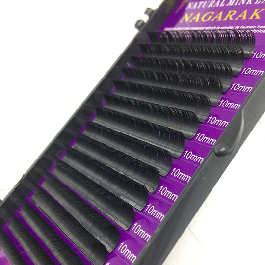 "Nagaraku Faux Mink Individual Lashes"