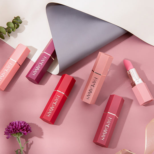 “HANDAIYAN 6 Pack Matte Nourishing Lipstick”