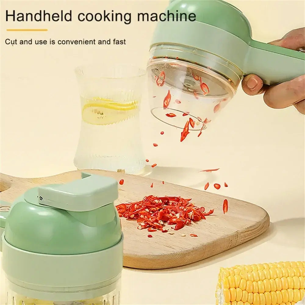 “Electric 4-in-1 Food Processor”