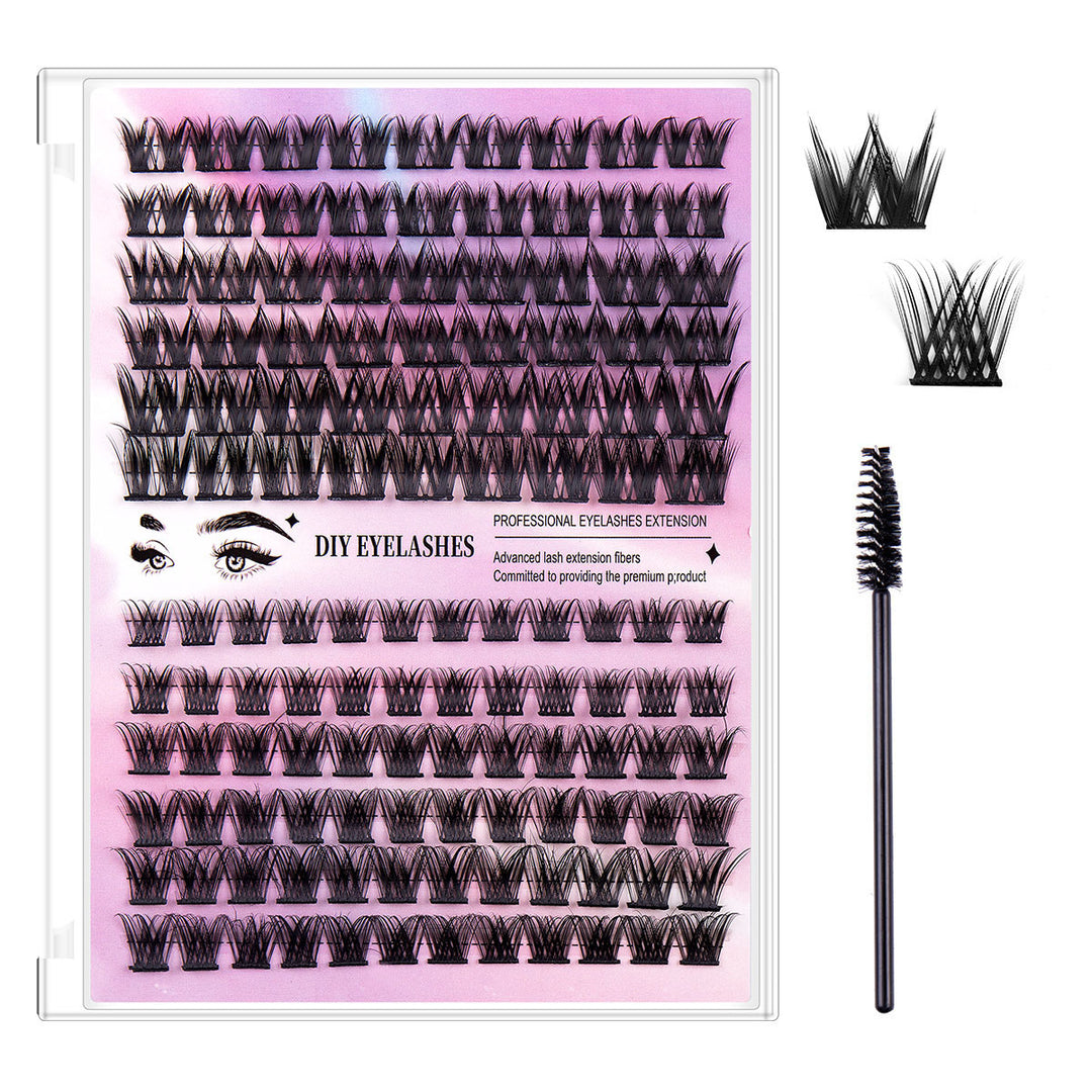 “Fishtail Individual False Lashes”