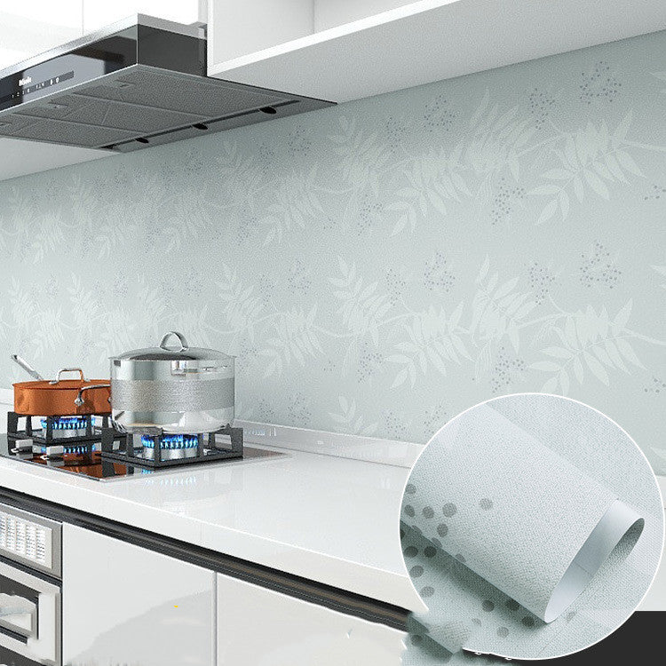 Self-adhesive High Temperature Resistant Cooking Range Cabinet Wallpaper