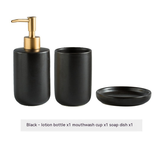 “Ceramic Bathroom Accessories Set”