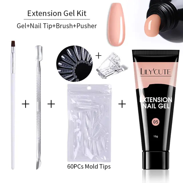 “Lily’Cute Polygel Extension Kit”