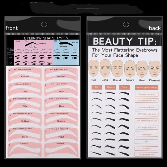 “10 Eyebrow Shaping Stencils”