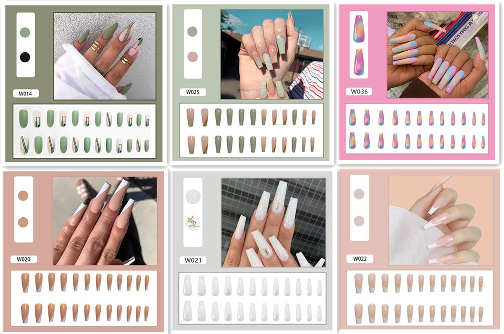 “Fashion Nails 24 Pieces”