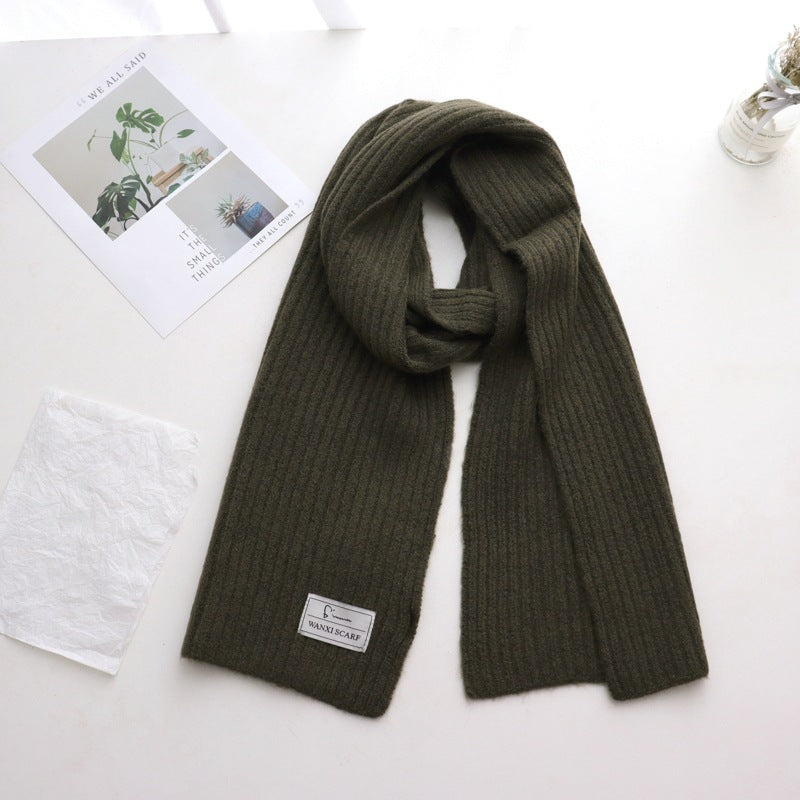 “Warm Wool Scarf”