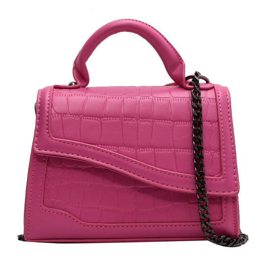 “Quilted Squares Handbag”