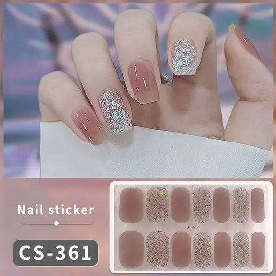 “Gel Nail Stickers”