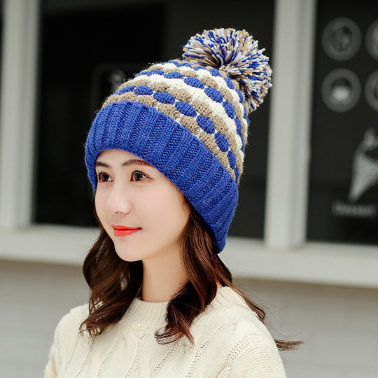 Knit Hat Sweet And Cute All Match Cycling Hood Women