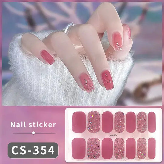 “Gel Nail Stickers”