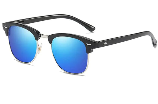 “Classic Polarized Half Frame Fashion Sunglasses”