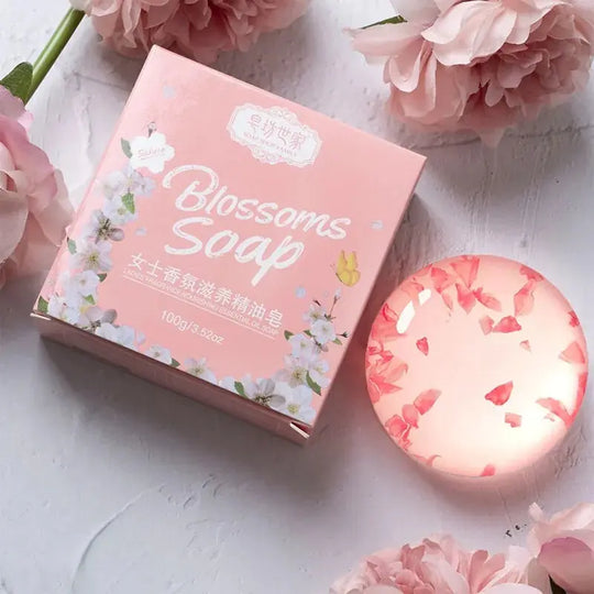 “Cherry Blossom Petals Soap”