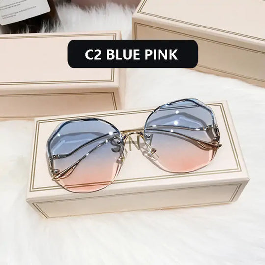 “Tea Gradient Fashion Sunglasses”