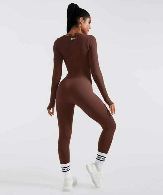 "Siobhan Seamless Thumb Hole Jumpsuit"