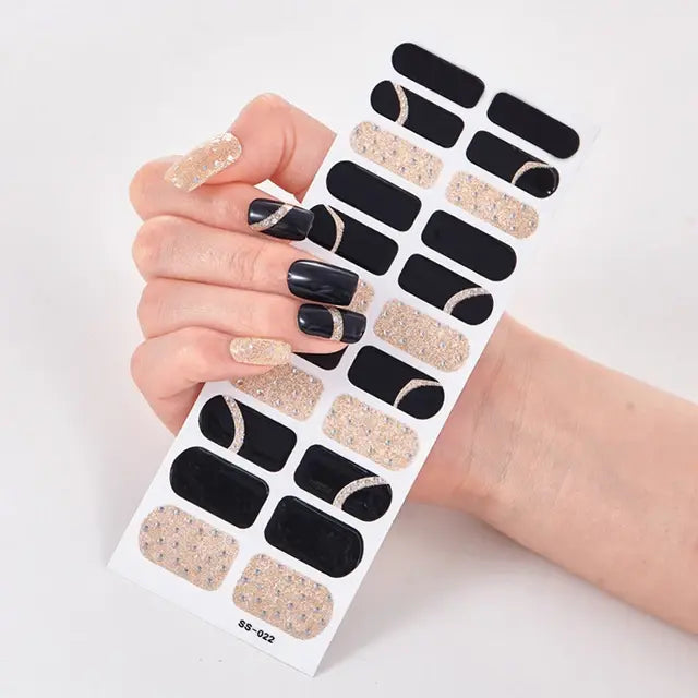 “Gel Nail Stickers”