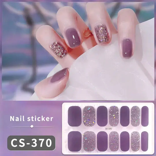 “Gel Nail Stickers”