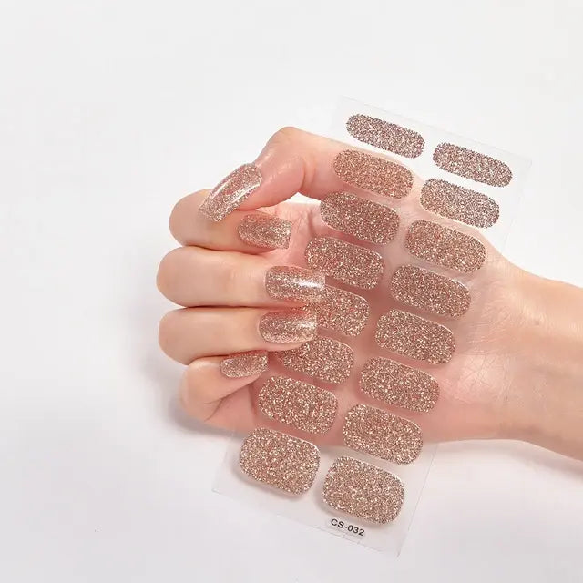 “Gel Nail Stickers”