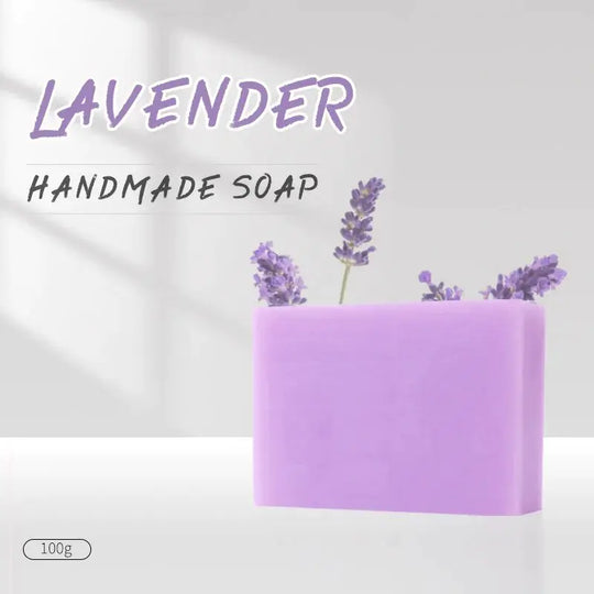 “Lavender Essential Oil Handmade Soap”