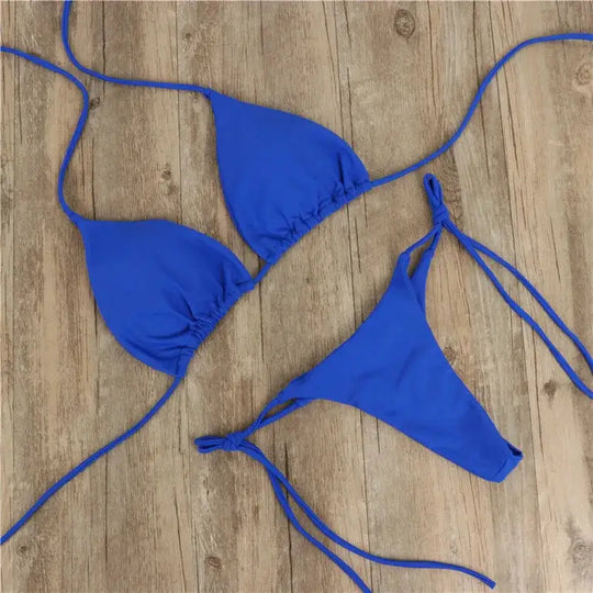 "Refyne Jada Micro Tie Bikini"