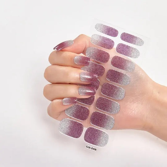 “Gel Nail Stickers”