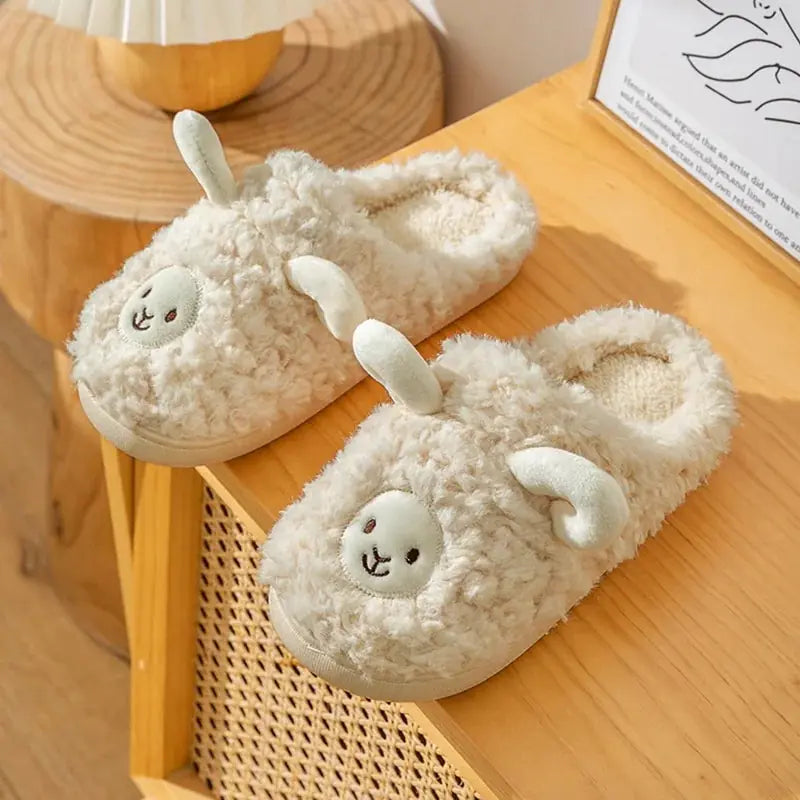 “Little Lamb Cozy Slippers”