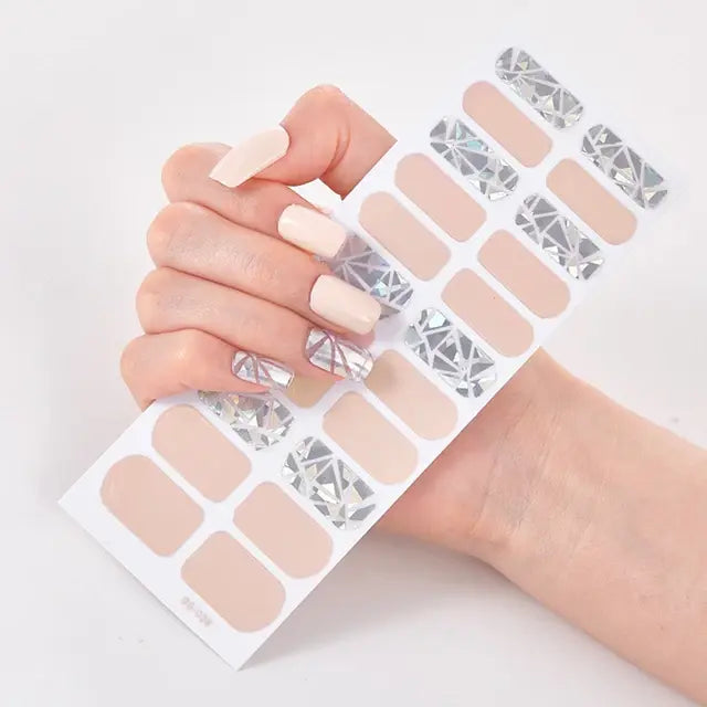 “Gel Nail Stickers”