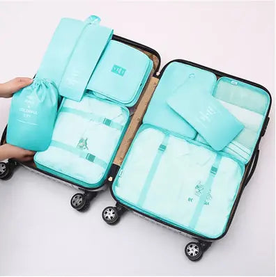 “8 Piece Travel Organizer”