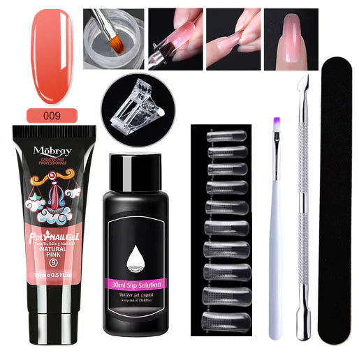 "Mobray Poly Gel Nail Kit"