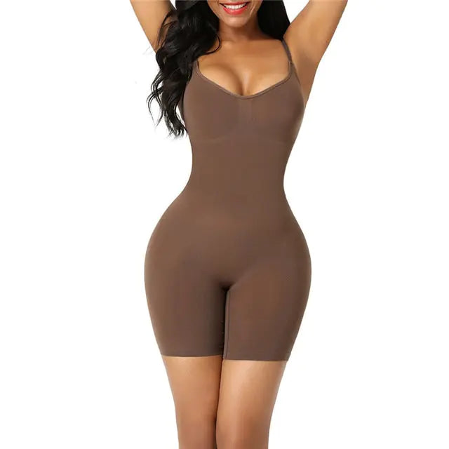 "Tummy, Waist, and Thigh Bodysuit Shaper"