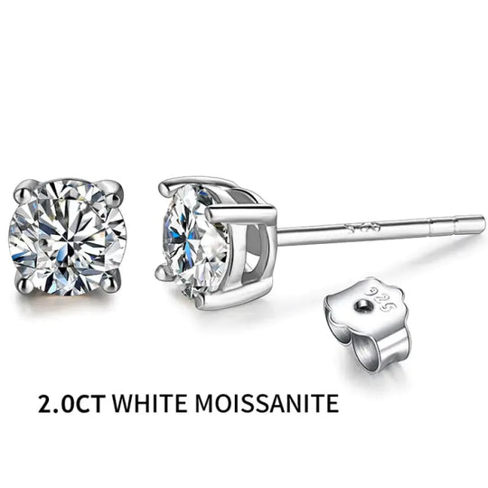 “Fashion Moissonite Stud Earrings”