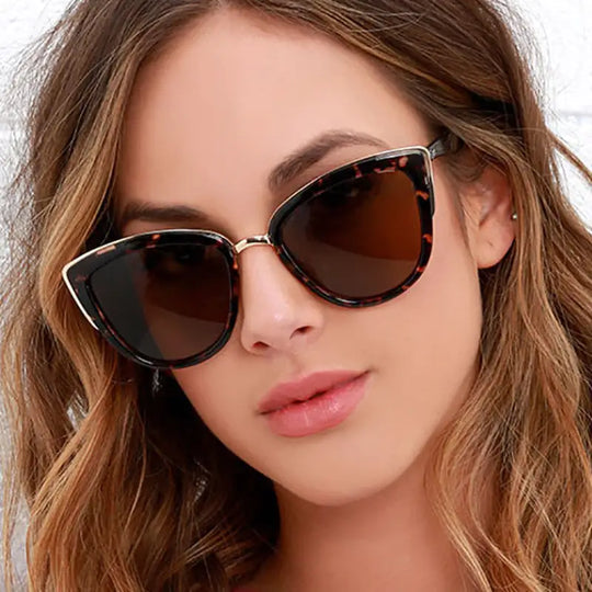 “Elegant Cat Eye Fashion Sunglasses”