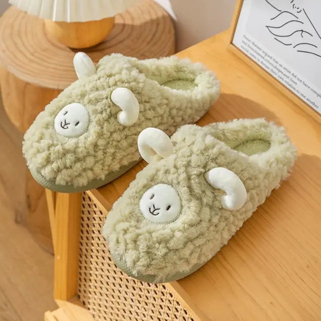 “Little Lamb Cozy Slippers”