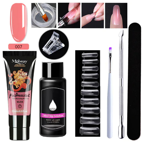 "Mobray Poly Gel Nail Kit"