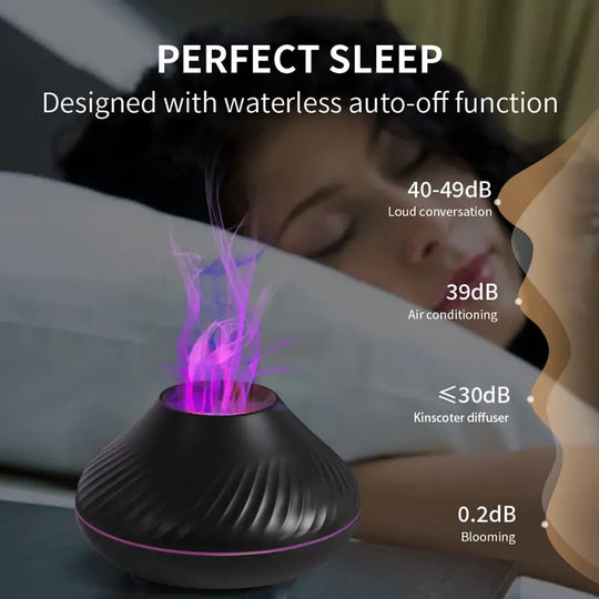 "Volcano LED Essential Oil Diffuser and Humidifier"