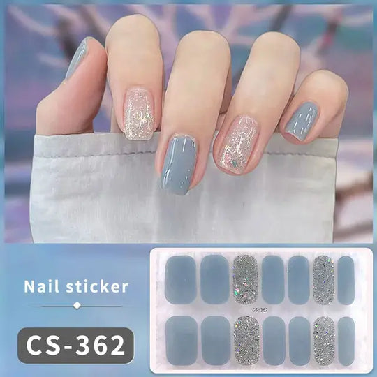 “Gel Nail Stickers”