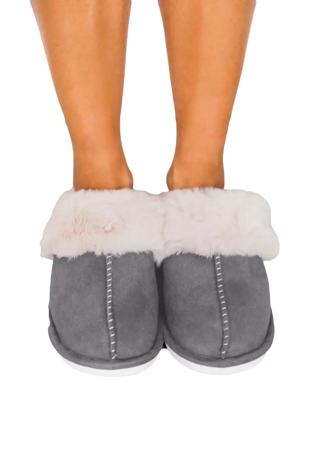 “Suede Winter Slippers”