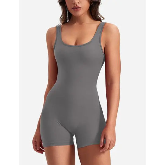 “Brigitte Stretch Romper”