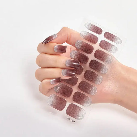 “Gel Nail Stickers”