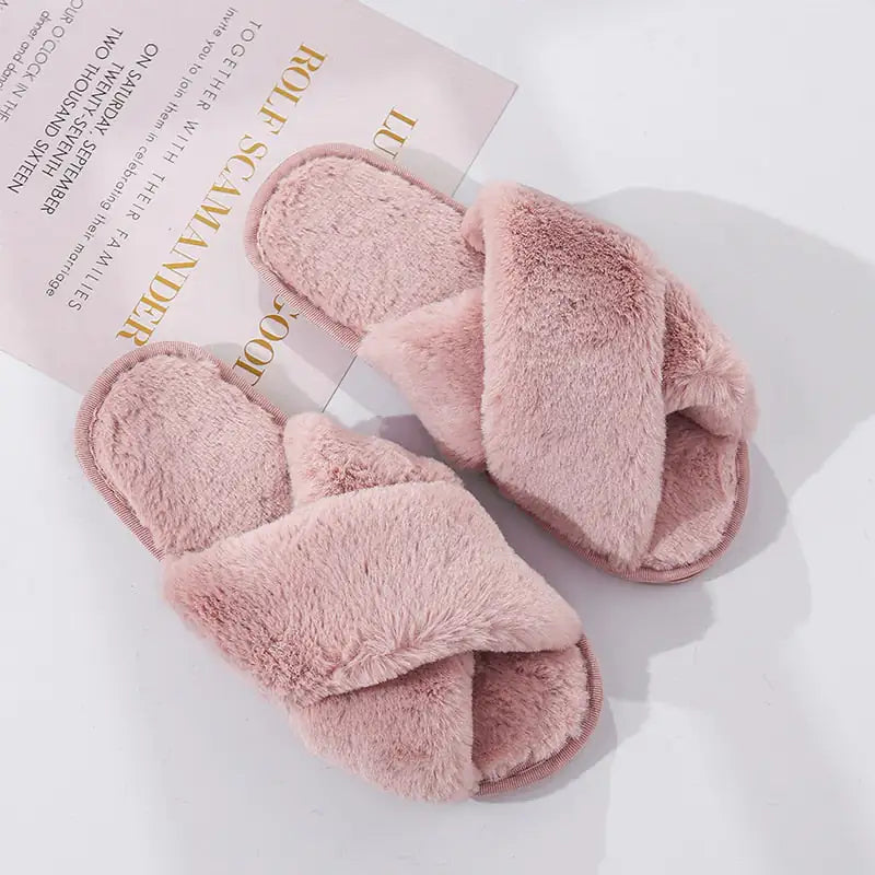 “Winter Plush Slides”