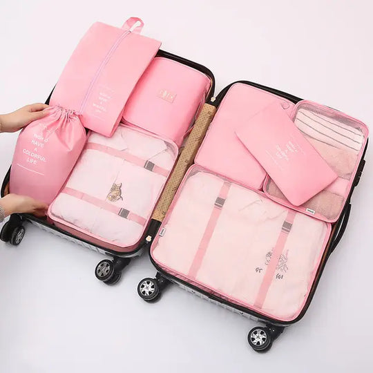 “8 Piece Travel Organizer”