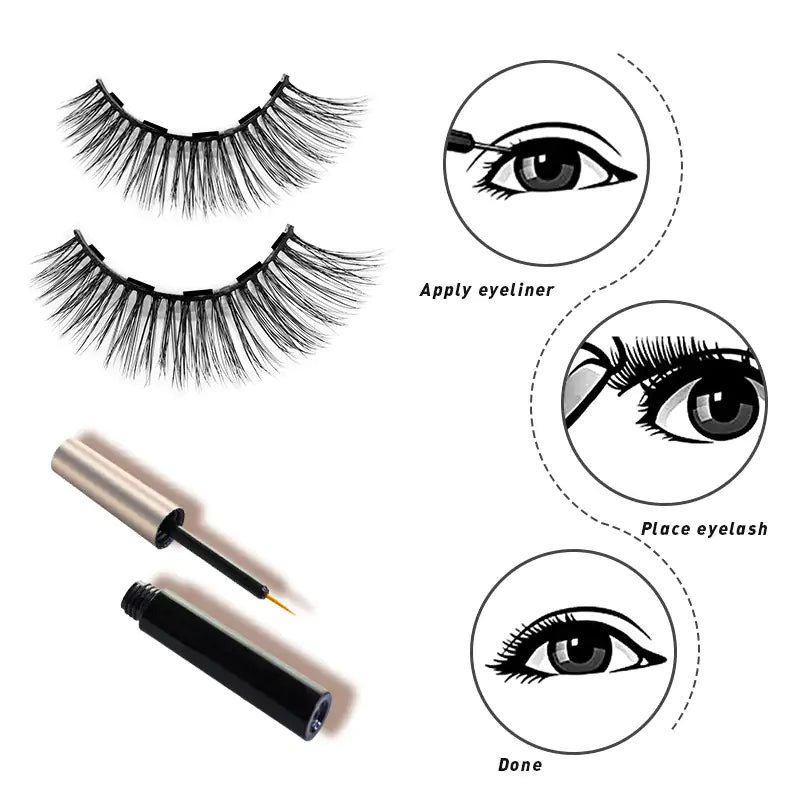 "Magnetic 3D Eyelash Kits"