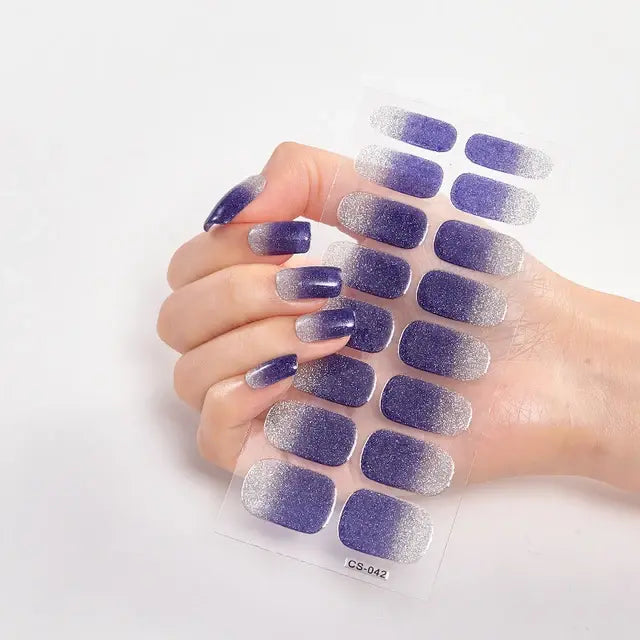 “Gel Nail Stickers”